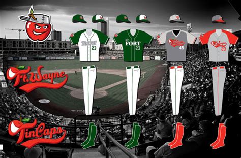 Fort Wayne Tincaps Complete Uniform Unveil Sportslogosnet News