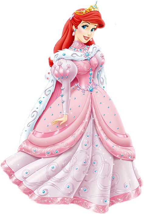 Ariel Pink Background Princess Png Photo Princess Ariel Pink Dress Riset