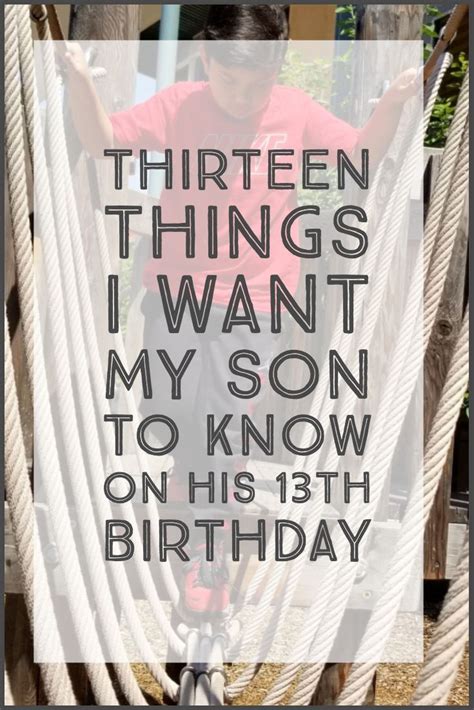 Top 30 best birthday gift ideas for boys 2021. Thirteen | Hope Whispers An open letter to my 13 year old ...