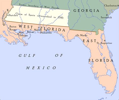 Map Of Florida Panhandle And Alabama The World Map