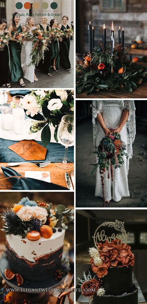 Get Inspired By 10 Chic Moody Wedding Colors For Fall And Winter Artofit