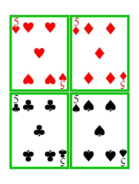 17 Free Printable Playing Cards
