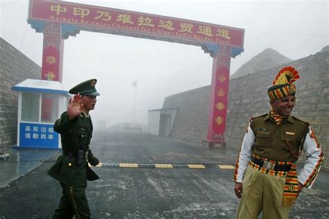China And India Dig In Along Disputed Border