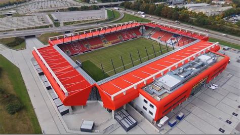Sportpark am kaulbachweg 3.000 seats. Jahnstadion SSV Jahn Regensburg 1889 - YouTube