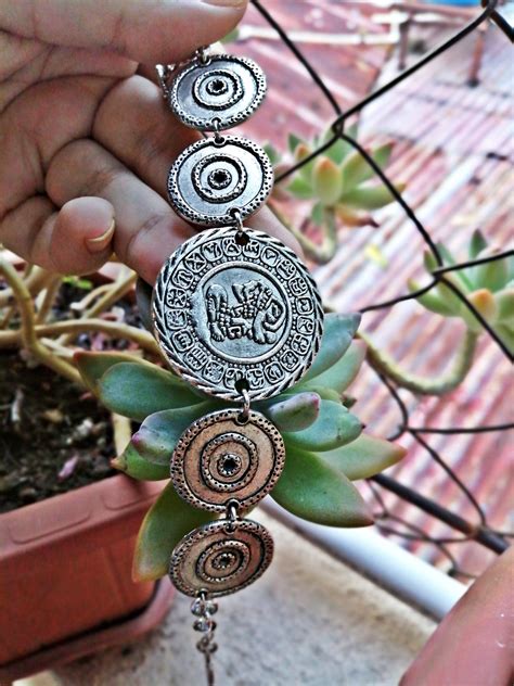 vintage-aztec-mayan-god-bracelet,-peruvian-bracelet,-south-american