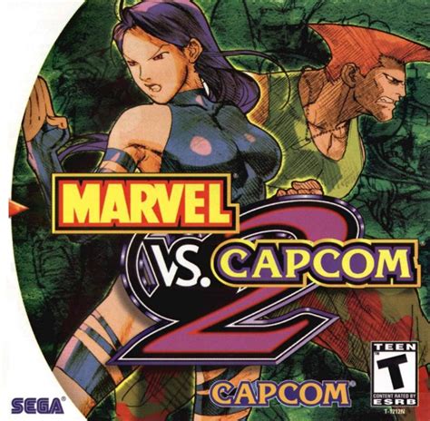 Marvel Vs Capcom 2 New Age Of Heroes Rom Sega Dreamcast Game