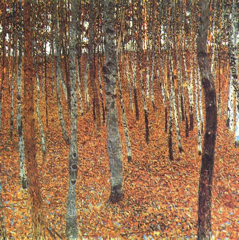 The Beech Forest 1 Painting By Gustave Klimt Fine Art America