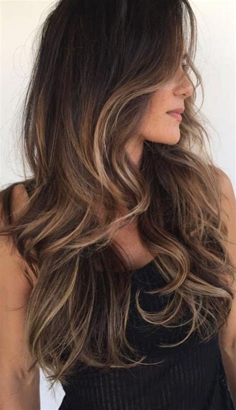 When having a dark brown base color, you might want to opt for the current caramel ombre trend, which implies a bit lighter color at the ends, while 10 best brown hair highlights ideas you won't resist. 20 Hottest Highlights for Brown Hair to Enhance Your ...
