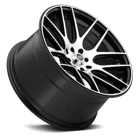 Spec 1® Spt 5 Wheels Gloss Black With Machined Face Rims
