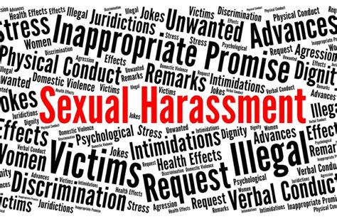 Sexual Harassment Word Cloud Concept Illustration Id949643980istock