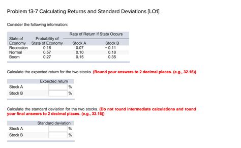 How To Calculate Standard Deviation Of Returns Haiper