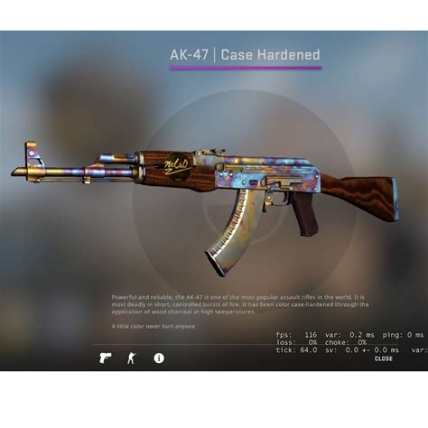 Csgo Skin Ak 47 Case Hardened Pattern 341 Video Gaming Gaming Accessories Game T Cards