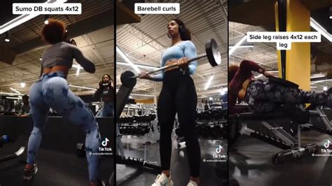 Viral Tiktok Grow Your Glute Workout Compilation Youtube
