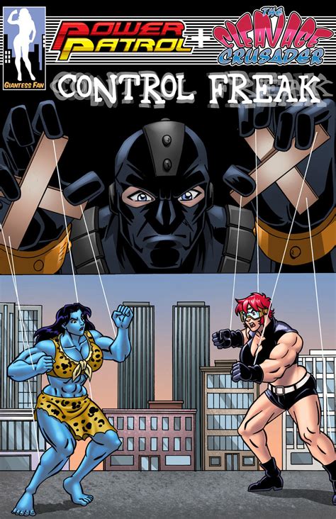 power patrol cleavage crusader control freak by giantess fan comics on deviantart