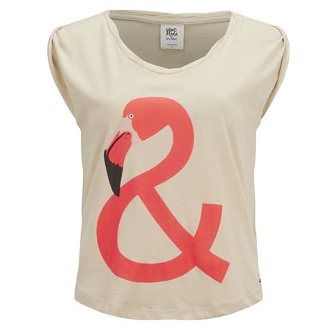 Последние твиты от leaked flamingo merch (@albertsmerch). Vero Moda Women's Mino Flamingo T-Shirt - Oatmeal Womens Clothing | TheHut.com
