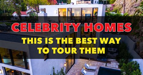 Celebrity Homes Los Angeles Take A Tour With This Map