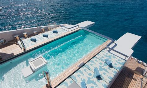the top pools on private yachts — yacht charter and superyacht news