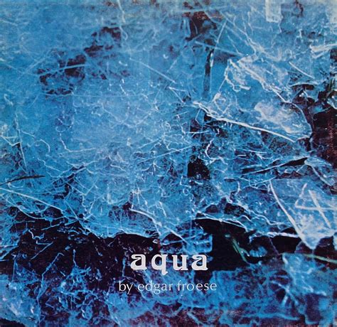 Edgar Froese Aqua 1974 German Electronic Music Tangerine Dream