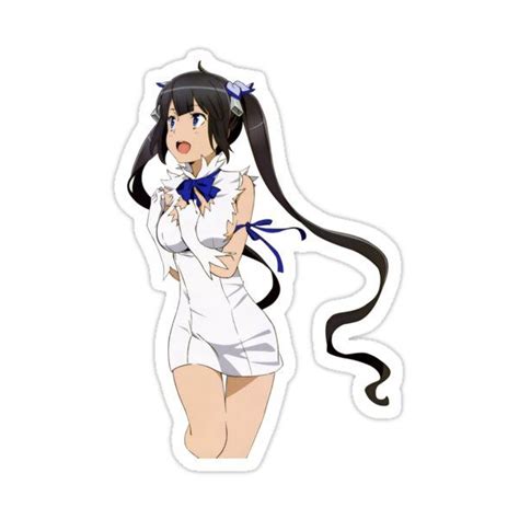 Hestia DanMachi Sticker For Sale By Kawaiicrossing Stickers