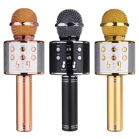 Wireless Microphones And Systems Wireless Bluetooth Karaoke Microphone3