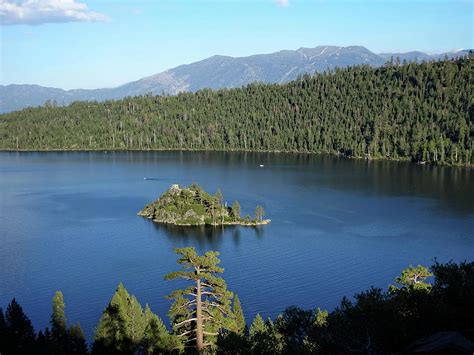Fannette Island In Lake Tahoe California Photograph By Lyuba Filatova