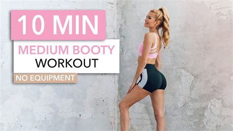 Tweet on twitter share on facebook google+ pinterest. 10 MIN BOOTY WORKOUT - Medium Intensity / No Equipment I ...