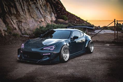 Rocket Bunny Scion Fr S On Avant Garde Wheels Modified Cars Toyota