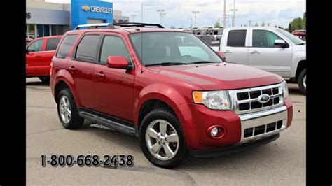 2009 Ford Escape Limited 4dr 4x4 In Review Red Deer Youtube