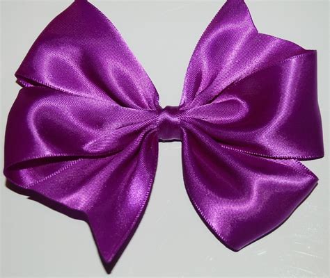 Purple Satin Bow Bows Purple Satin Satin Bows