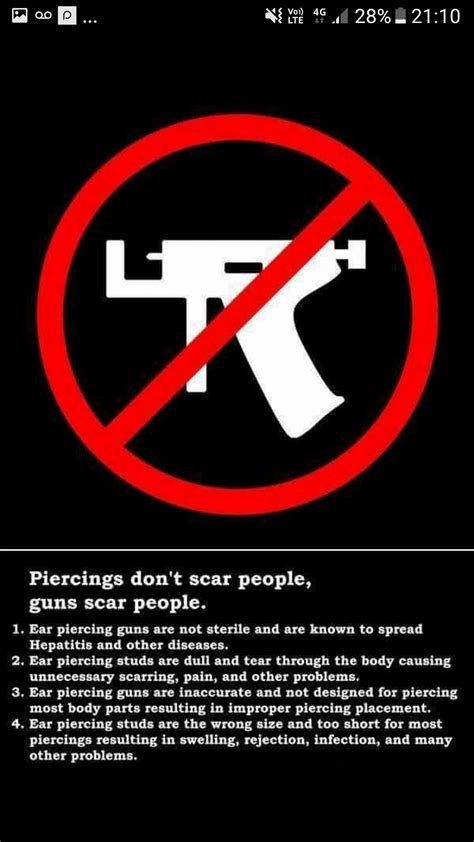Get Piercing Guns Banned Home