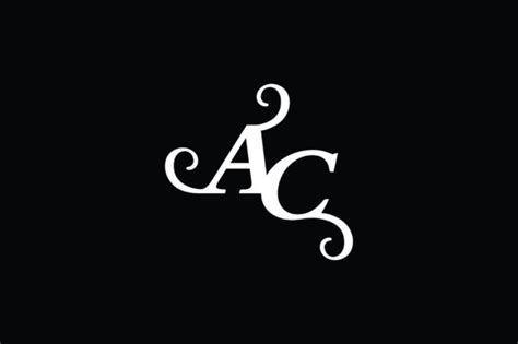 Monogram Ac Logo Graphic By Greenlines Studios · Creative Fabrica
