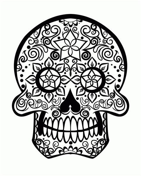 They will typically shout start in lobbies and suspect random people. Free Printable Sugar Skull Coloring Pages - Coloring Home