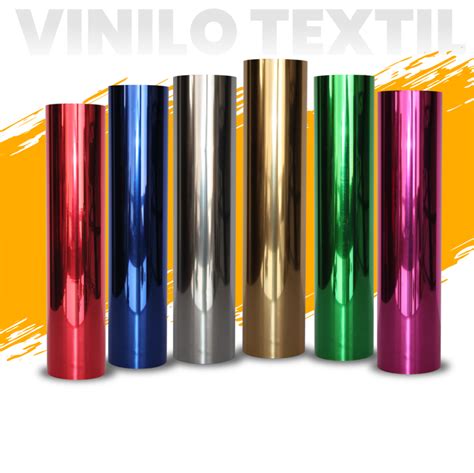 Vinilo Textil Metalizado Vinyl Colors