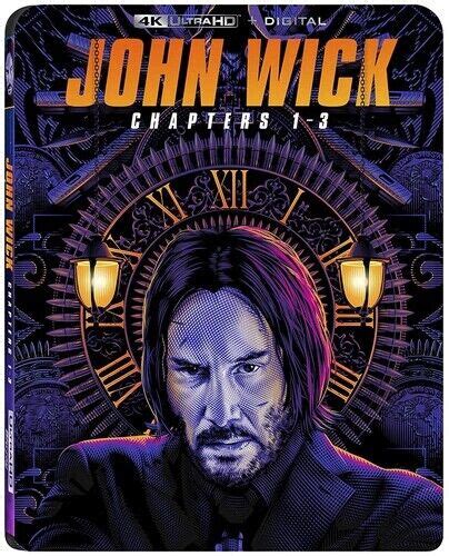 John Wick Chapters New K Uhd Blu Ray K Mastering Digital Copy Dolby Ebay