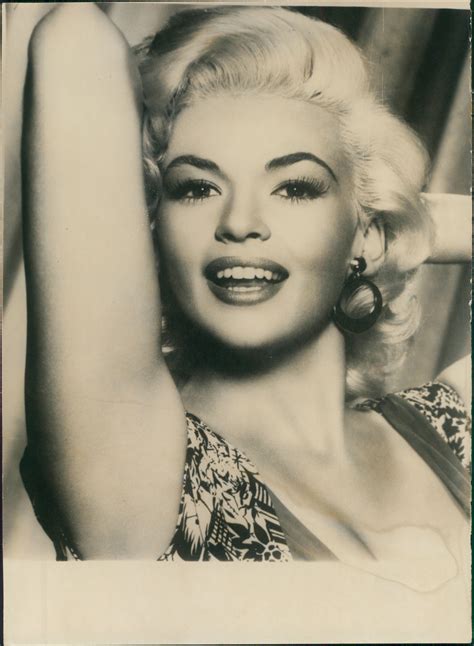 Actrice Jayne Mansfield 1967 Vintage Silver Print By Photographie