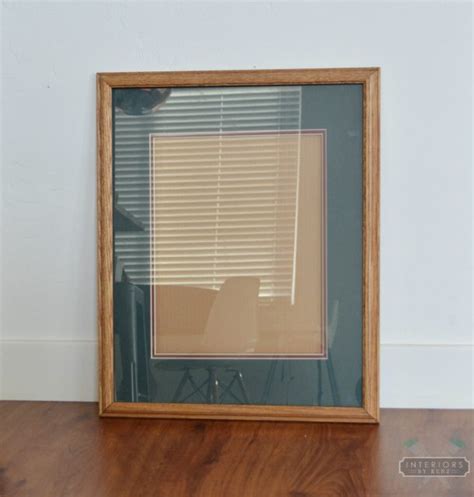 Etched Glass Picture Frame All Things Thrifty