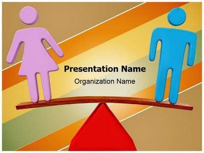 Equality Gender Balance Powerpoint Template Powerpoint Templates Powerpoint Template Free
