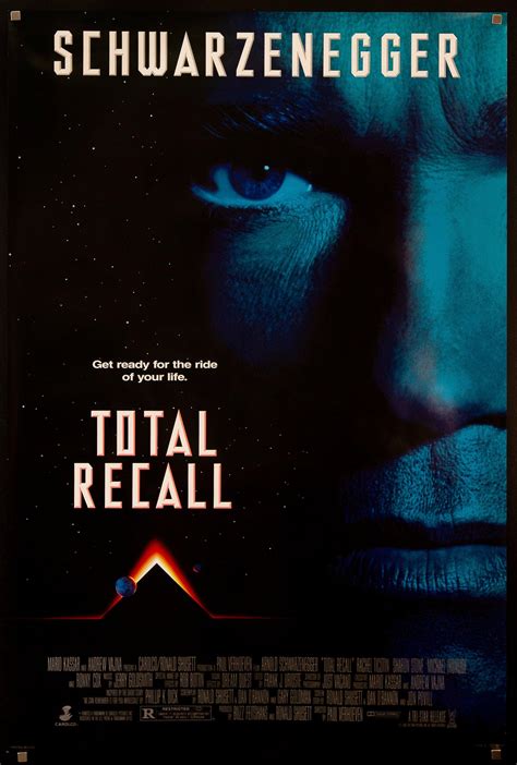 Total Recall Movie Poster 1990 Film Art Gallery