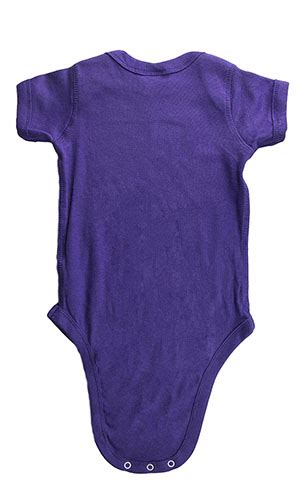 Vibrant Purple Baby Onesie