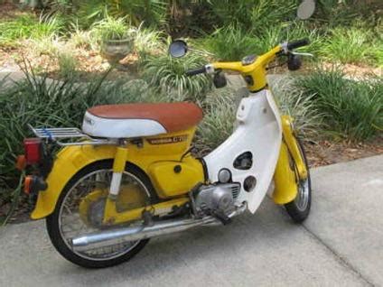 Ve en en en önemlisi de asla ama asla yolda bırakmaması sorun çıkarmaması. Honda C70 Passport, 1980 Only 1200 Original Miles, Have ...