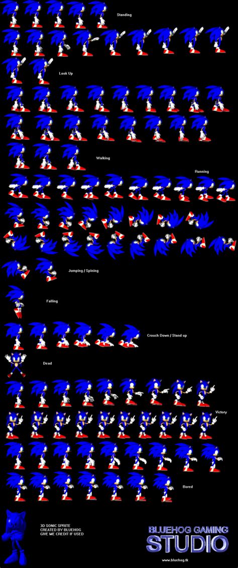 Sonic Sprites Image Stevethehedgehog Indie Db
