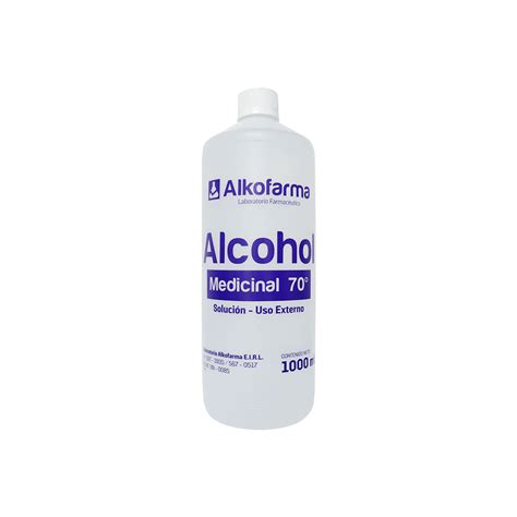 Alcohol 70° 1 Litro Alkofarma Hm Medical