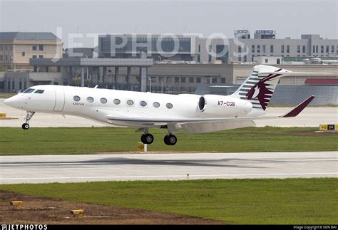 A7 Cgb Gulfstream G650er Qatar Executive Sen Bai Jetphotos