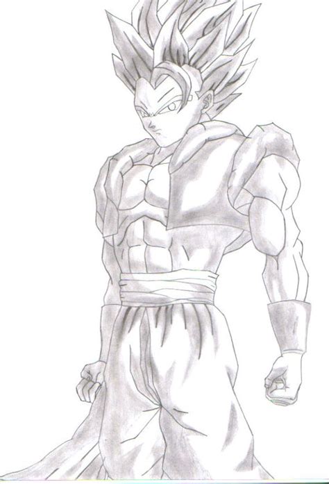 GOGETA por WolfMan | Dibujando
