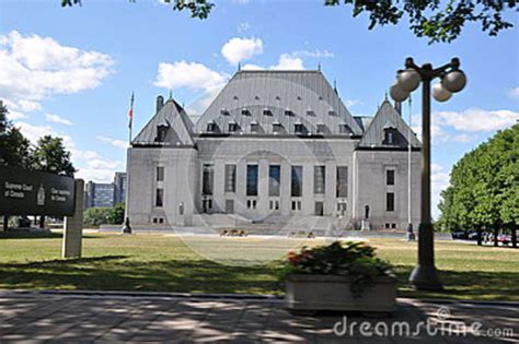 Supreme Court Of Canada In Ottawa Stock Image Image Of Highest