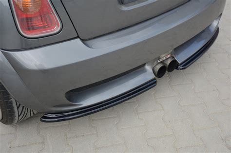 Rear Side Splitters Mini R53 Cooper S Jcw Gloss Black Our Offer