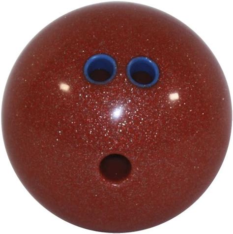 Sportime Ultimax Bowling Ball 6 Pounds Orange Glitter