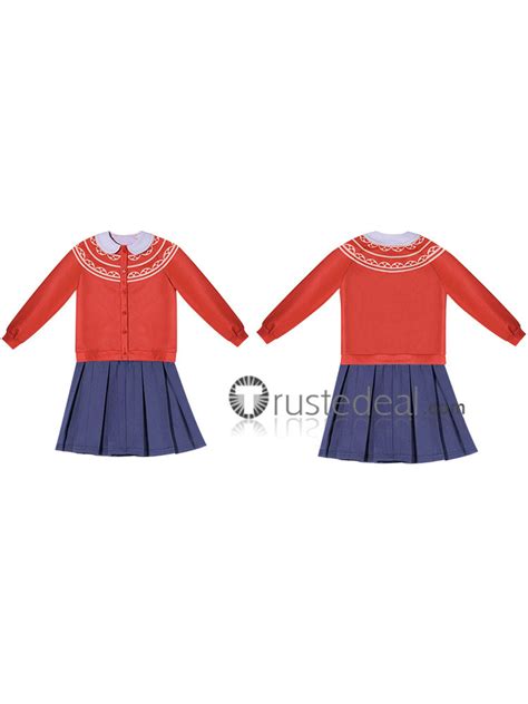 Turning Red Film Meilin Mei Lee Disney Kids Children Cosplay Costume