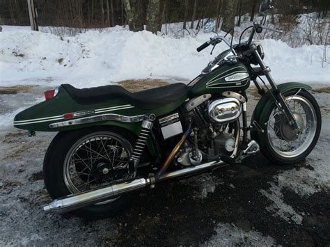 It combined the fl touring bikes engine and frame with the front end of the xl sportster. 1971 Harley-Davidson FX Super Glide: pics, specs and ...