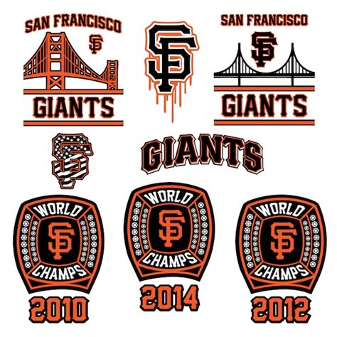 San Francisco Giants Inspired Svg Png File Digital Download Print To